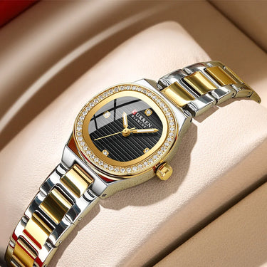 Rhinestones Quartz Watch